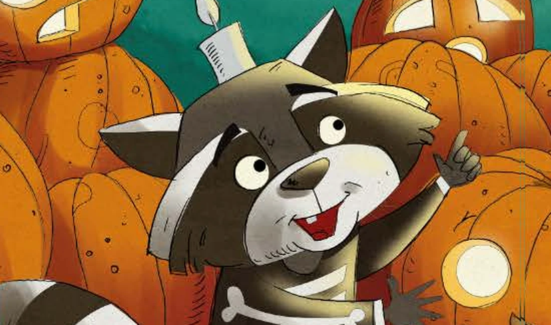 Riblet the raccoon